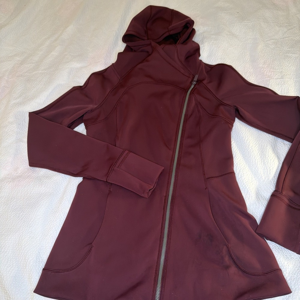 Lululemon Garnet Red Burgundy Every Journey Hoodie *Spacer 4 Jacket